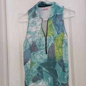 Tank Bike Jersey - Map
